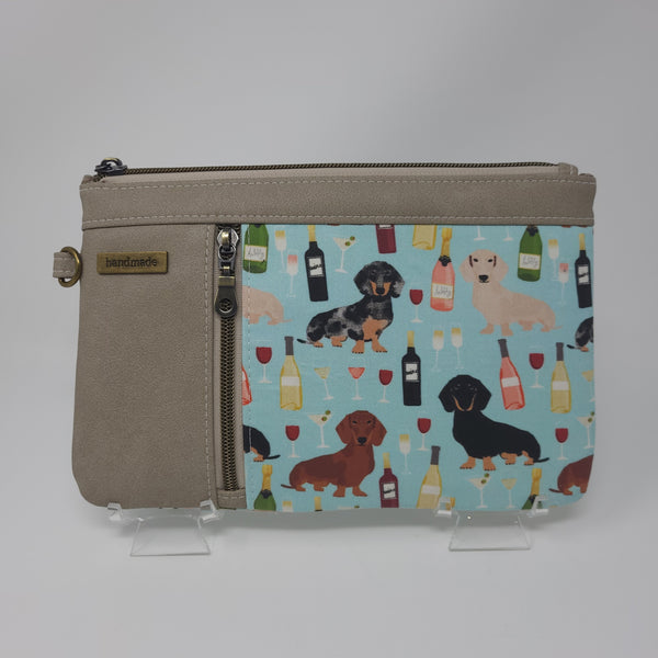 Zippy Clutch - Wine and Weens
