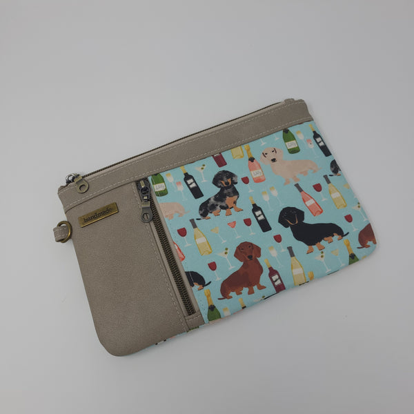 Zippy Clutch - Wine and Weens