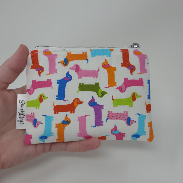 Change Purse - Spring Dachshunds