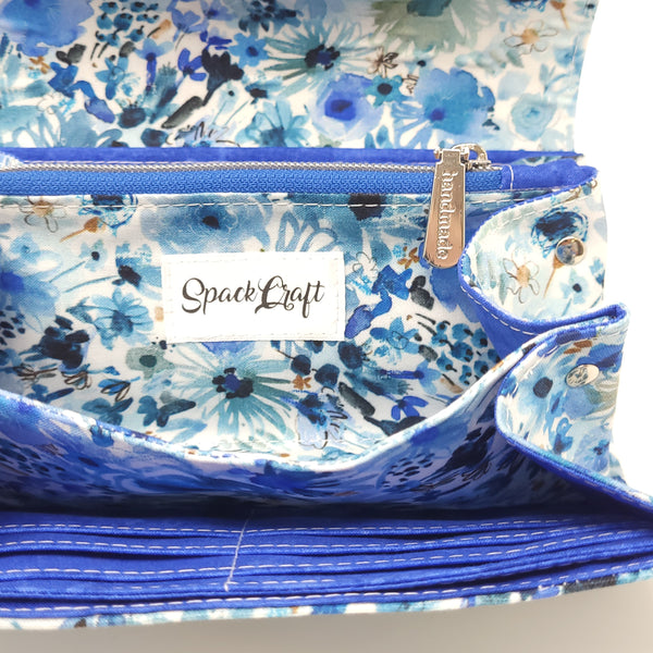 Necessary Clutch Wallet - Blue Floral