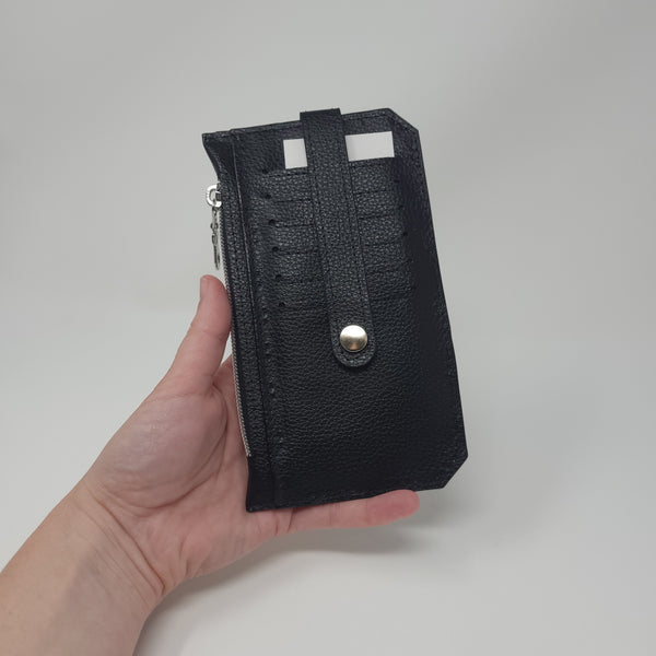Purse Pal Wallet - Faux Leather - Rex - Black