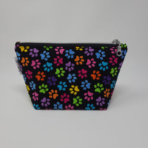 Wedge Bag - Small - Rainbow Paw Prints