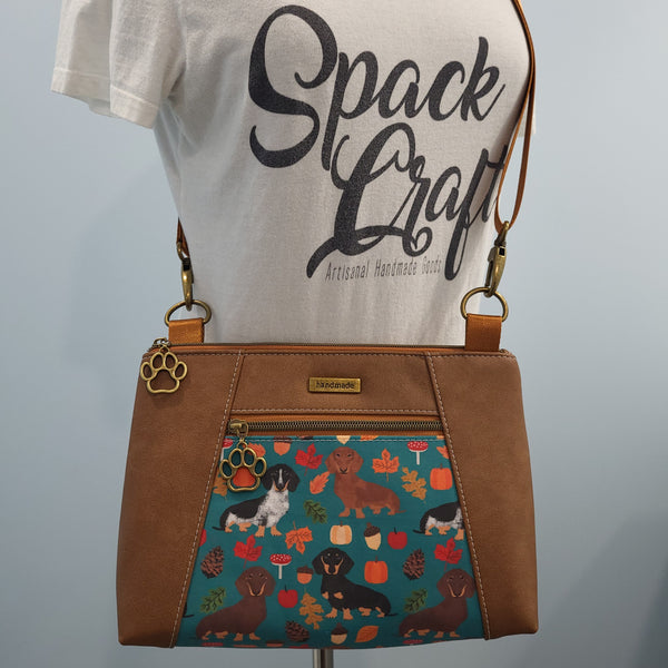 Sunshine Crossbody - Autumn Dachshunds