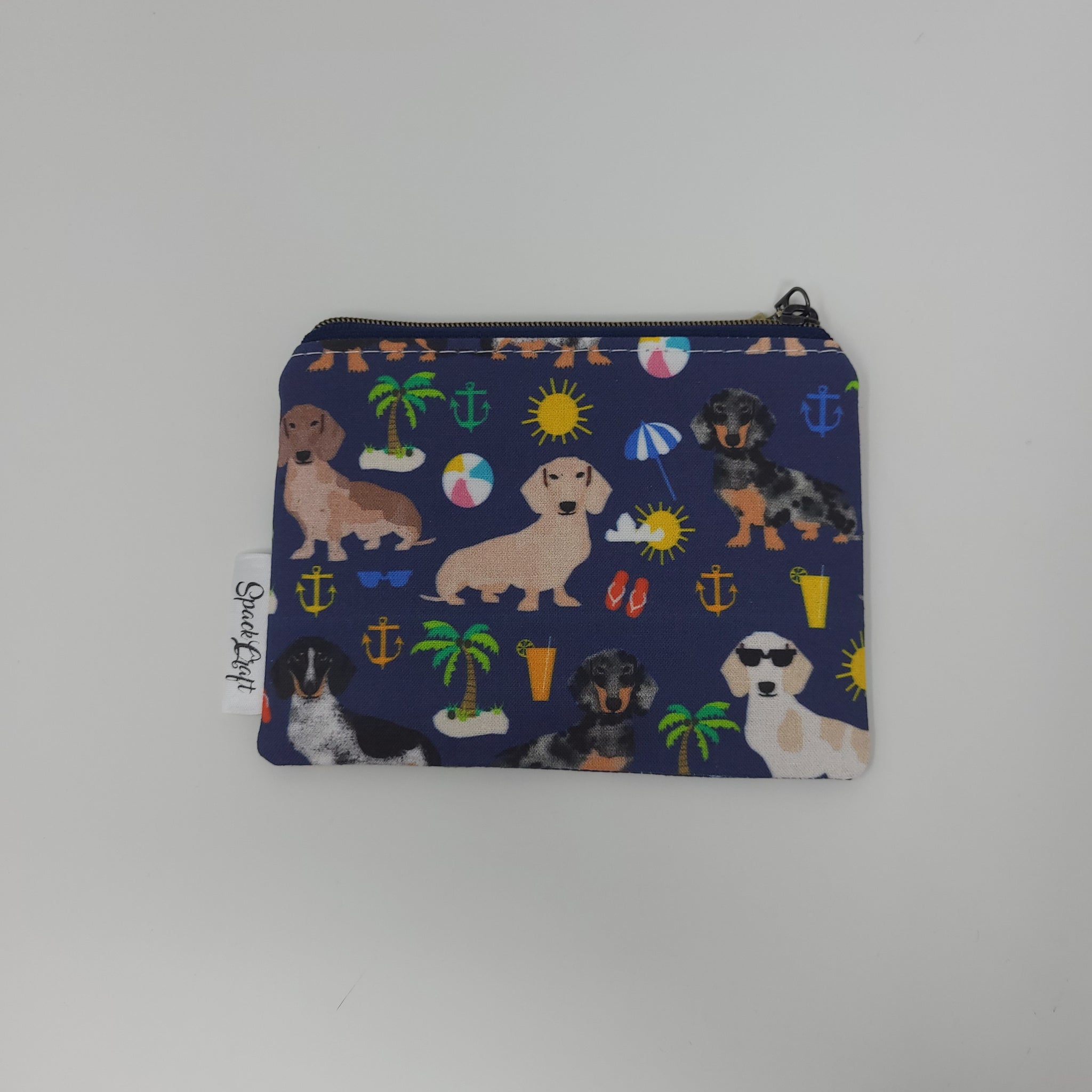 Change Purse - Beach Weens (Navy)