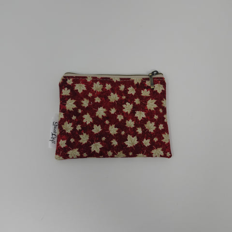 Change Purse - Maple Leaves
