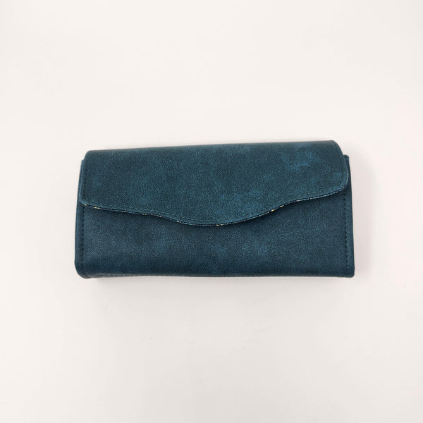 Necessary Clutch Wallet - Teal Mora - Midas Touch