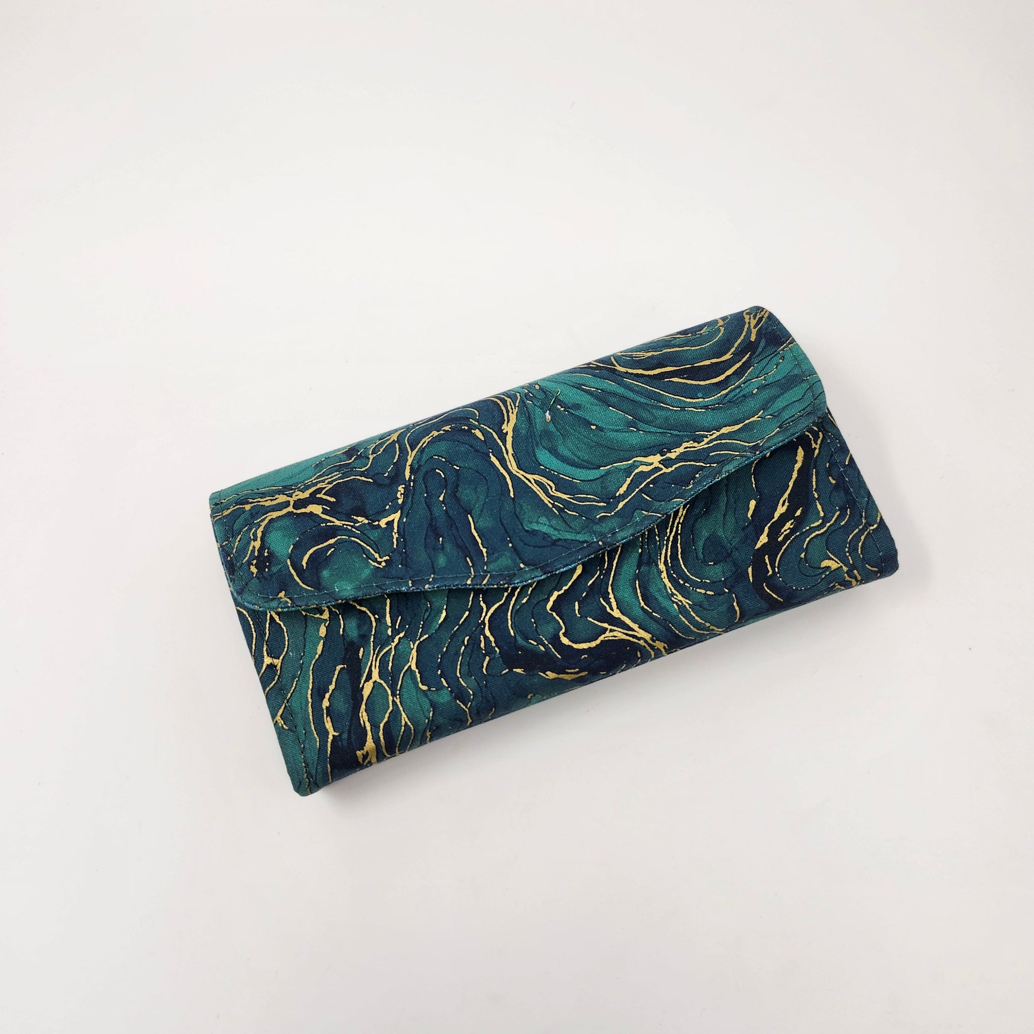 Necessary Clutch Wallet - Teal Midas Touch