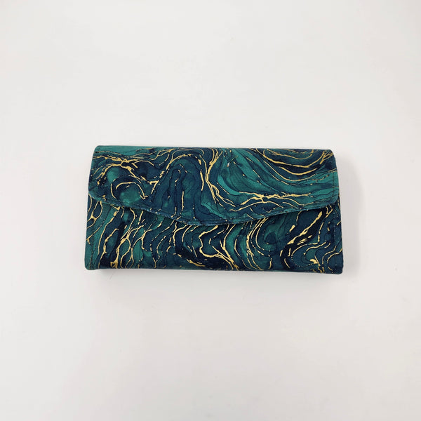 Necessary Clutch Wallet - Teal Midas Touch