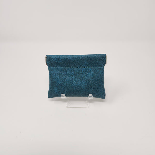Pop Open Coin Pouch - Mora Faux Leather