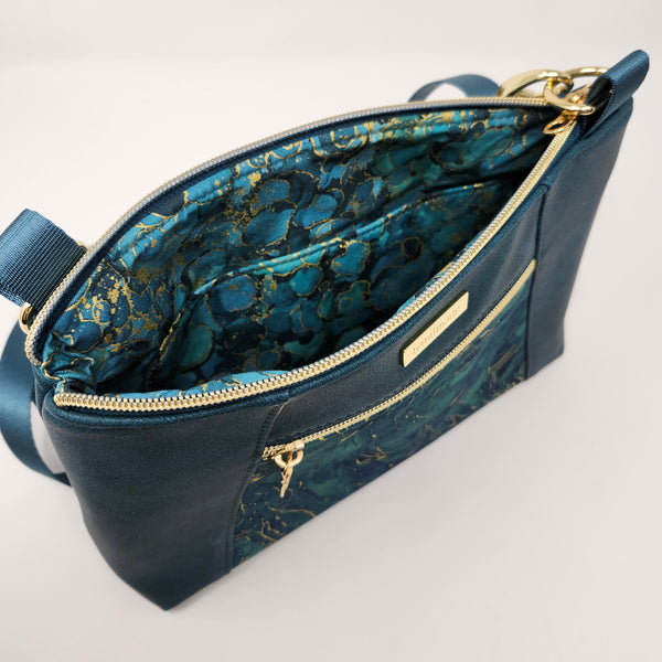 Sunshine Crossbody - Teal Midas Touch