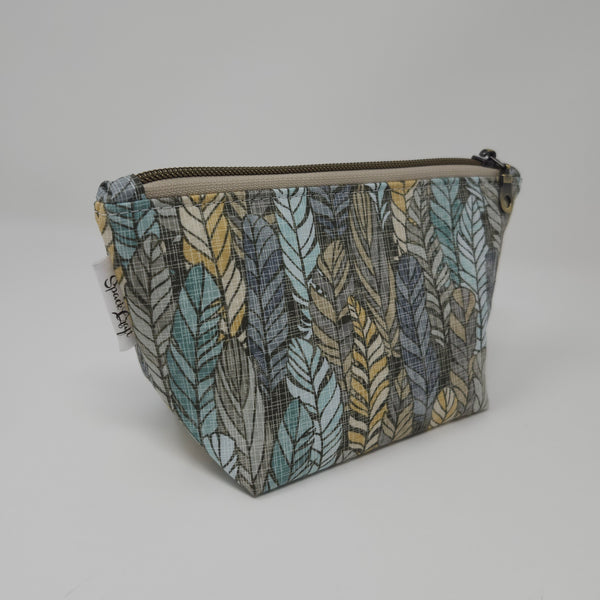 Wedge Bag - Small - Feathers
