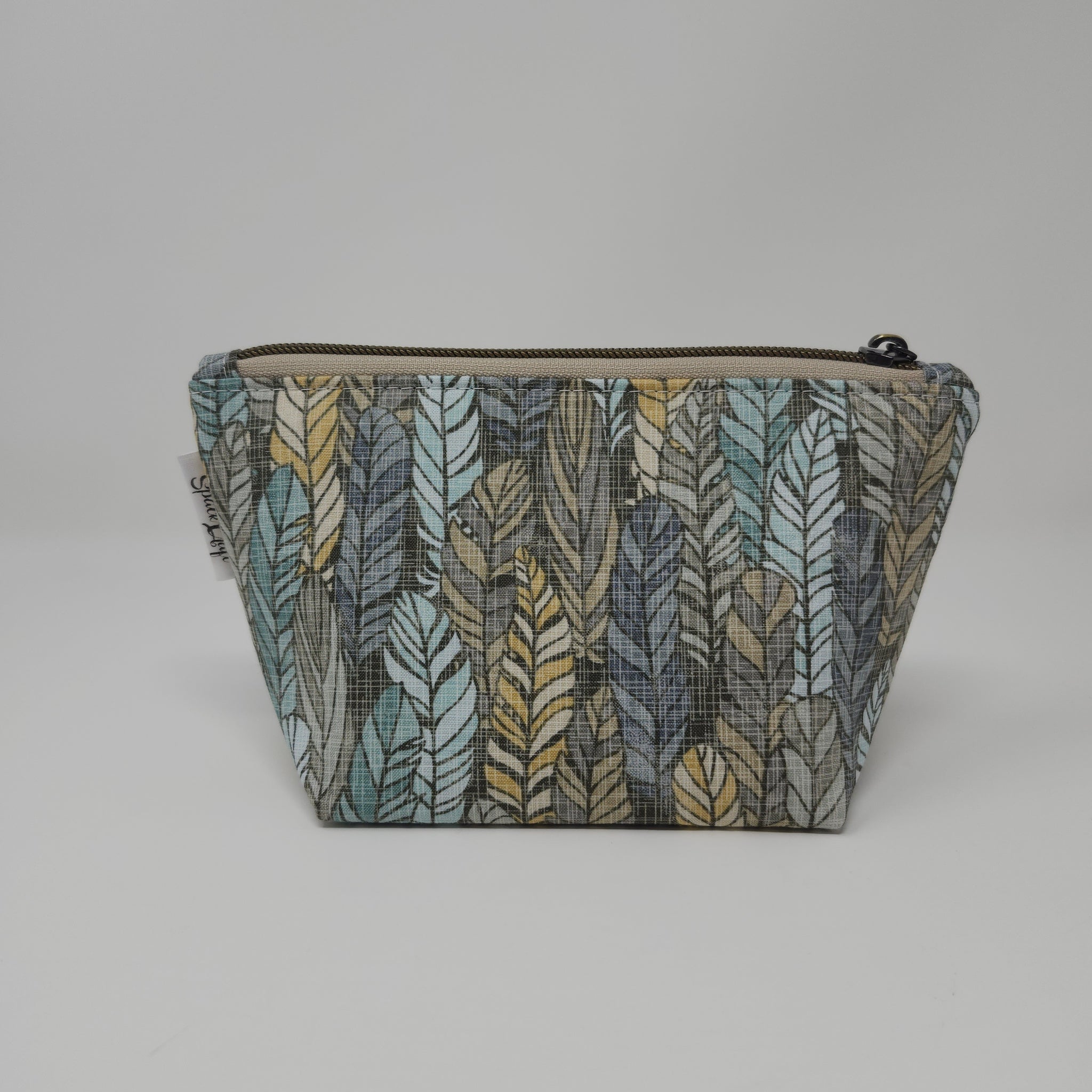 Wedge Bag - Small - Feathers