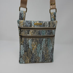 Zip and Go Purse - Feathers