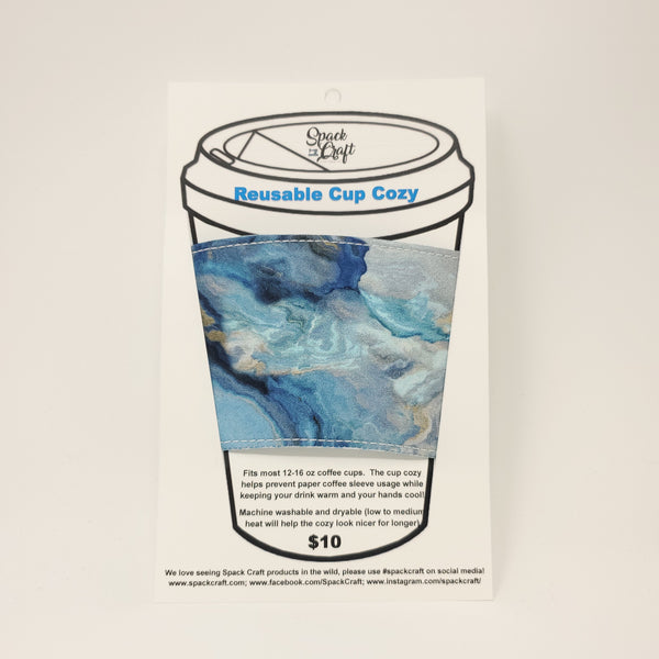 Reusable Cup Cozy - Swept Away