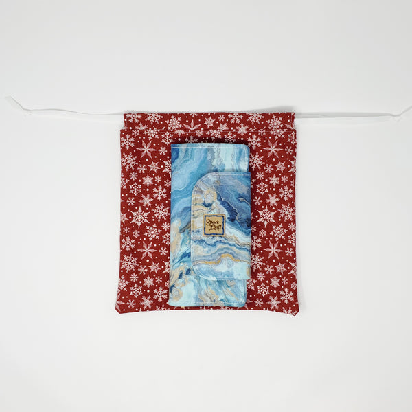 Reusable Gift Bag - Christmas Trees - Medium