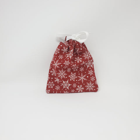 Reusable Gift Bag - Snowflakes - Extra Small