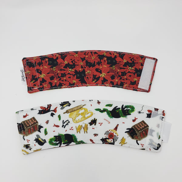 Reusable Cup Cozy - Meowy and Bright