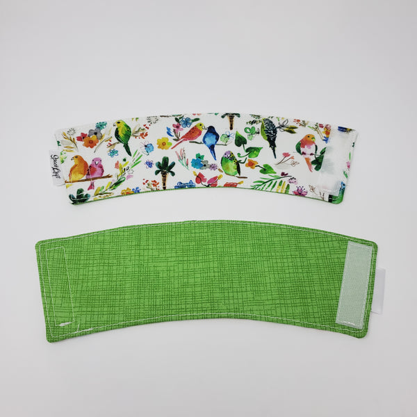 Reusable Cup Cozy - Parrots