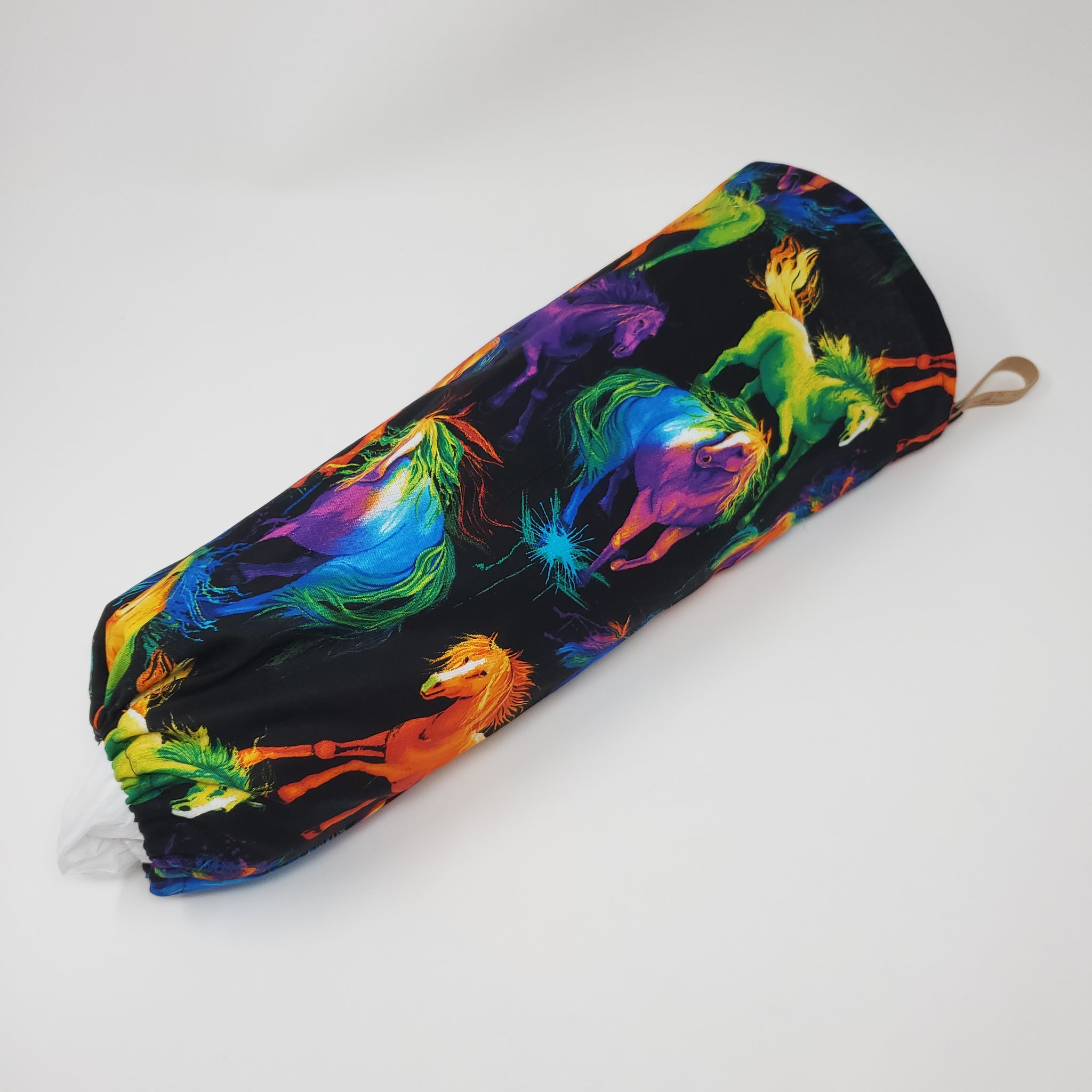 Bag Holder - Rainbow Horses