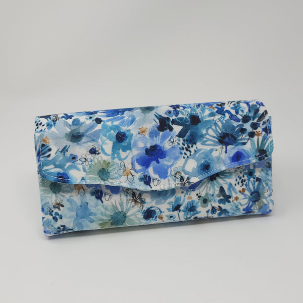 Necessary Clutch Wallet - Blue Floral