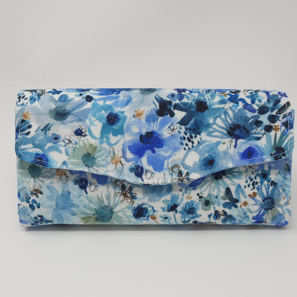 Necessary Clutch Wallet - Blue Floral