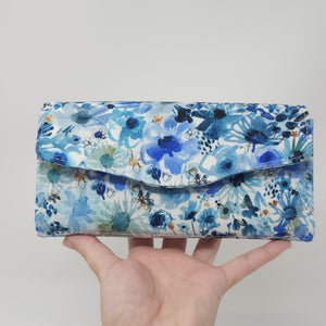 Necessary Clutch Wallet - Blue Floral