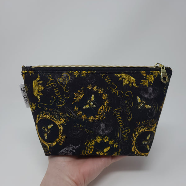 Wedge Bag - Small - Queen Bee Golden Crests