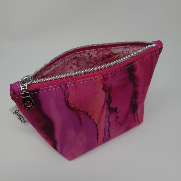 Wedge Bag - Small - Dark Pink Bliss