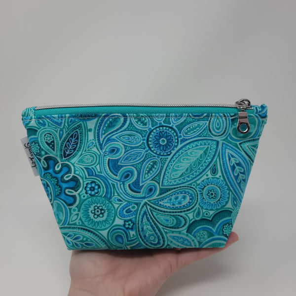 Wedge Bag - Small - Teal Inspiration - Medallion