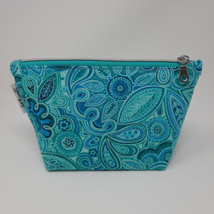 Wedge Bag - Small - Teal Inspiration - Medallion