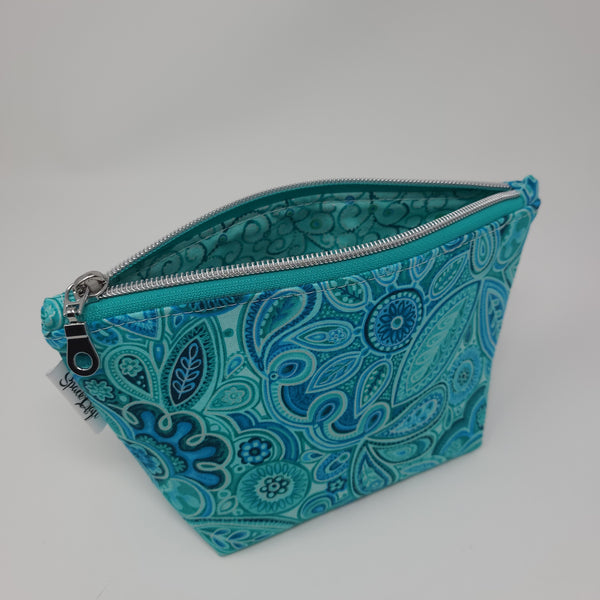 Wedge Bag - Small - Teal Inspiration - Medallion