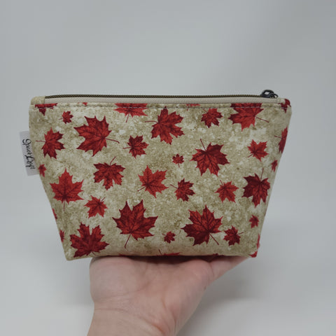 Wedge Bag - Small - Maple Leaves