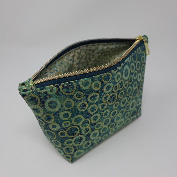 Wedge Bag - Small - Green Shimmer