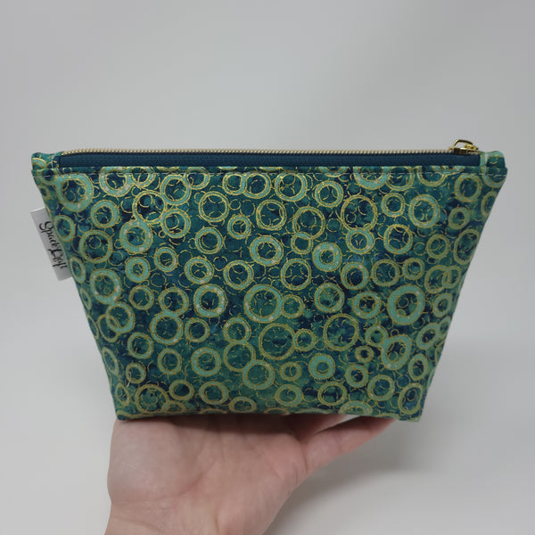 Wedge Bag - Small - Green Shimmer