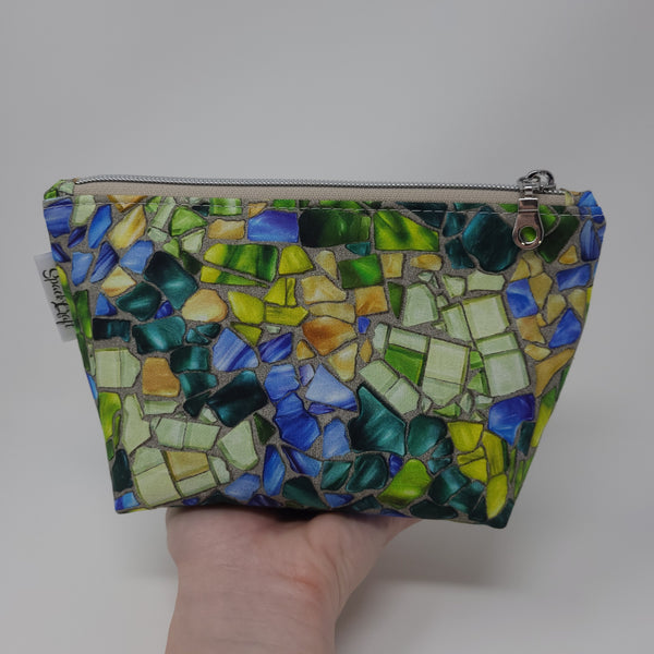 Wedge Bag - Small - Seaglass Mosaic