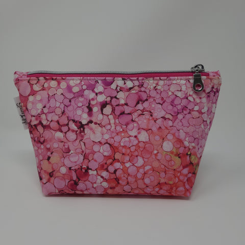 Wedge Bag - Small - Pink Drops