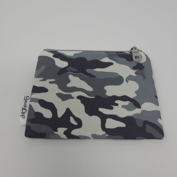 Change Purse - Grey Camo