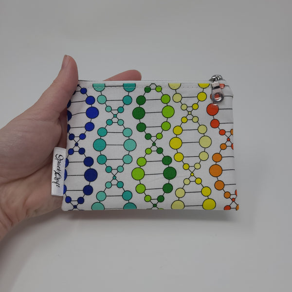 Change Purse - Rainbow DNA