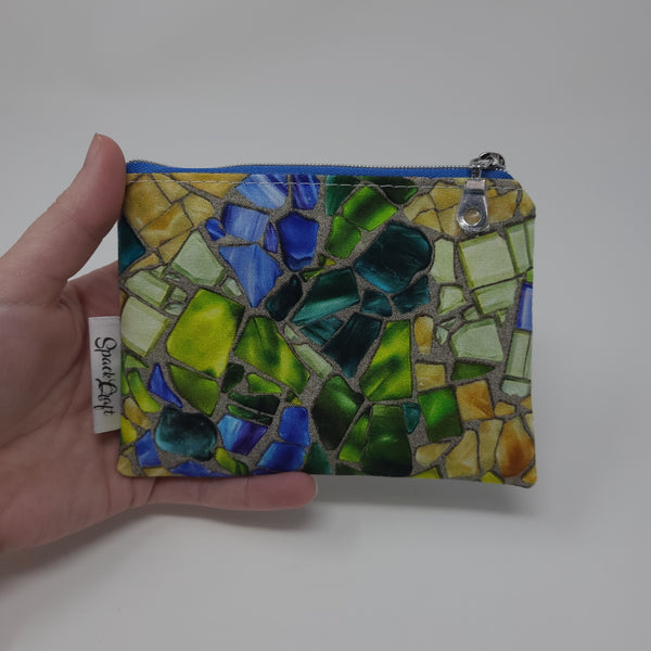 Change Purse - Sea Glass Mosaic
