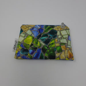 Change Purse - Sea Glass Mosaic