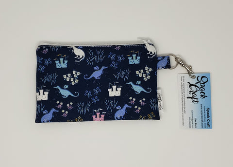 Snack/Cosmetic Bag - Dragons and Castles