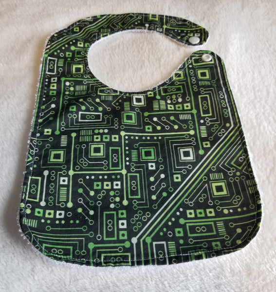 Baby Bib - Short Circuit