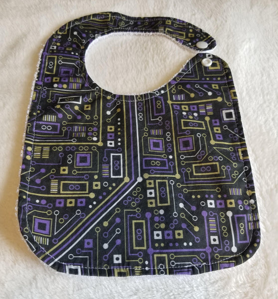 Baby Bib - Short Circuit